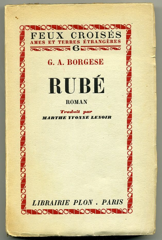 Rubé, edizione Roman, Parigi, 1928_SMALL